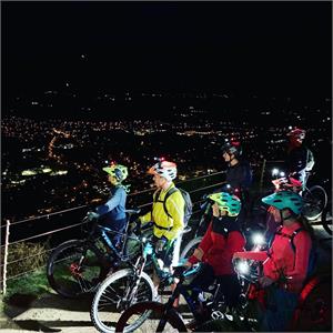 Mountain Biking in the Dark