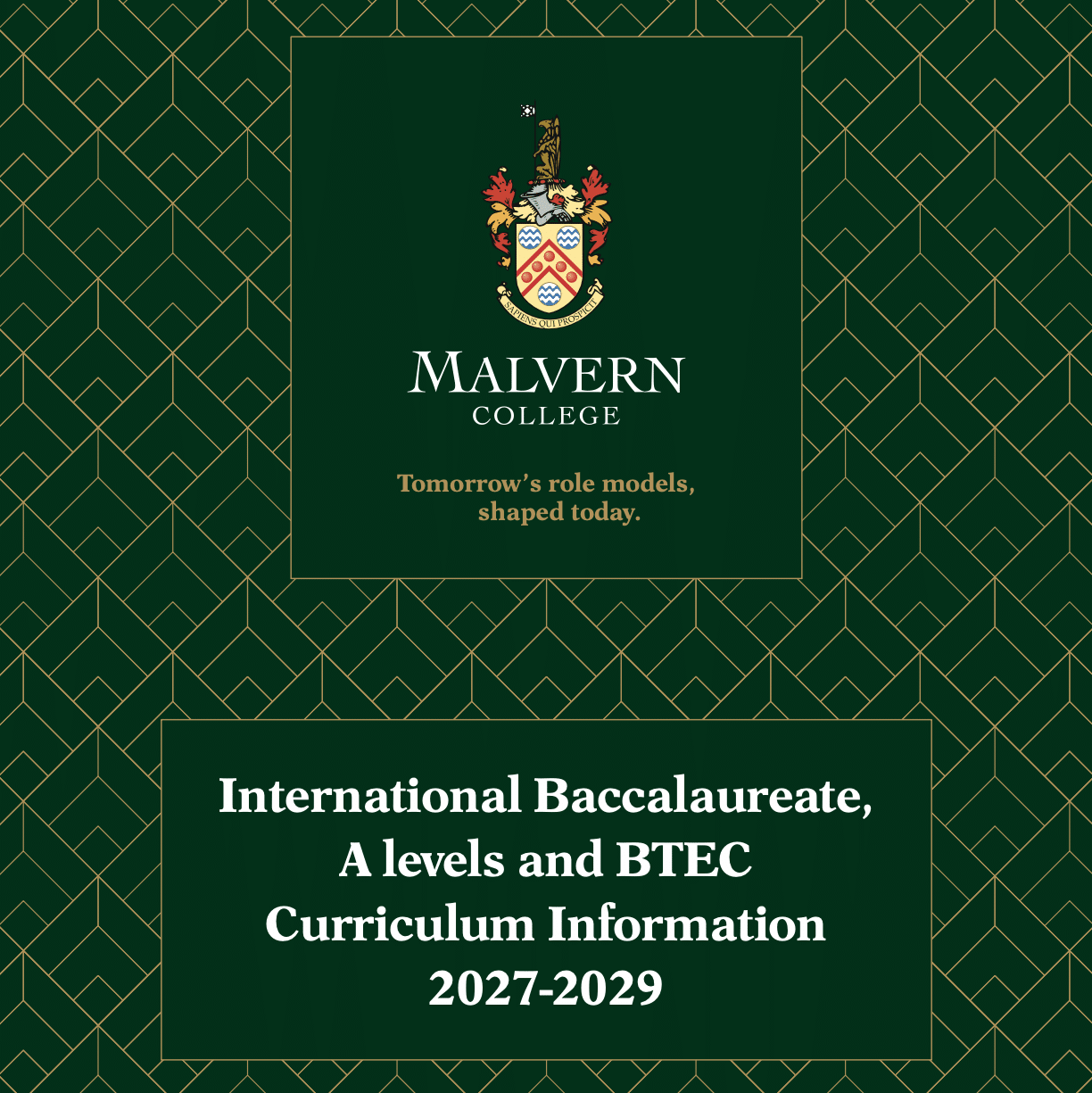 IB, A Level and BTEC Information Booklet